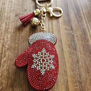 DIVAS LiMiTED Red and Silver Key Holder